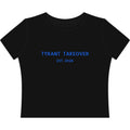'Tyrant Takeover' Graphic Crop Tee
