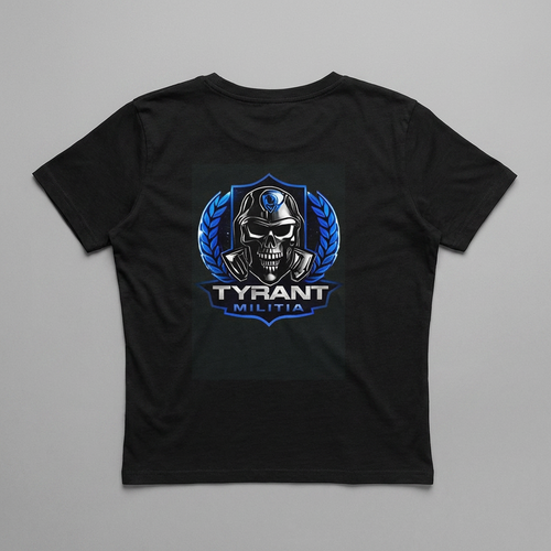 'Tyrant Takeover' Graphic Crop Tee