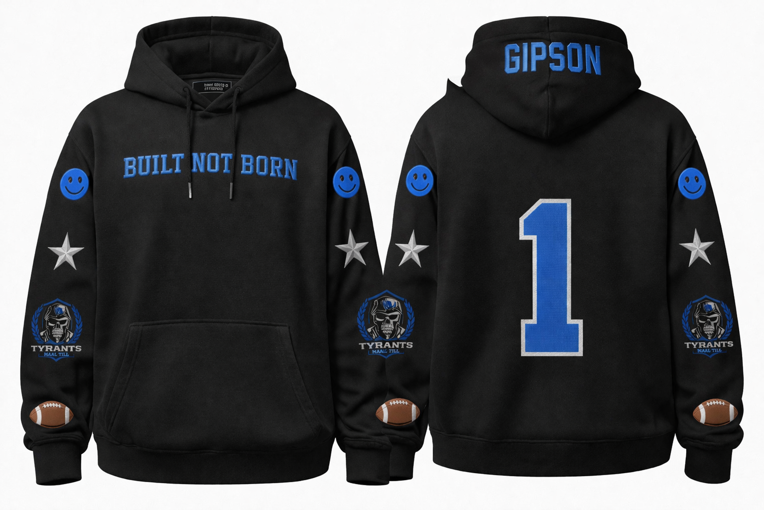 Custom Patch Hoodie
