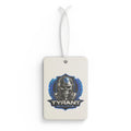 Car Air Freshener — "Tyrant Militia" Skull Emblem Scented Air Freshener
