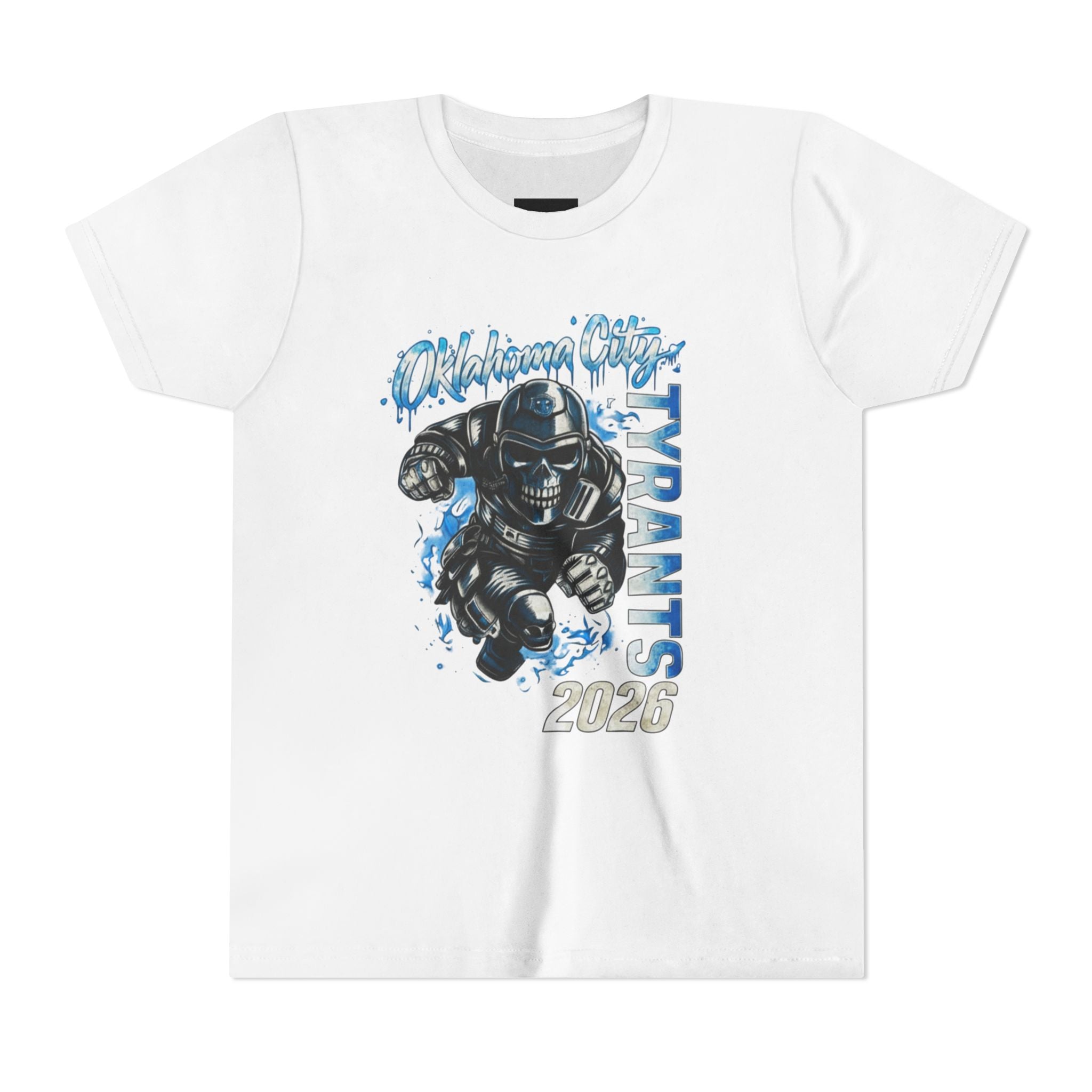 Youth Tee - Oklahoma City Tyrants 2026 Football Team Graphic