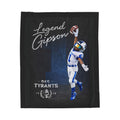 Plush Blanket Custom Football Throw